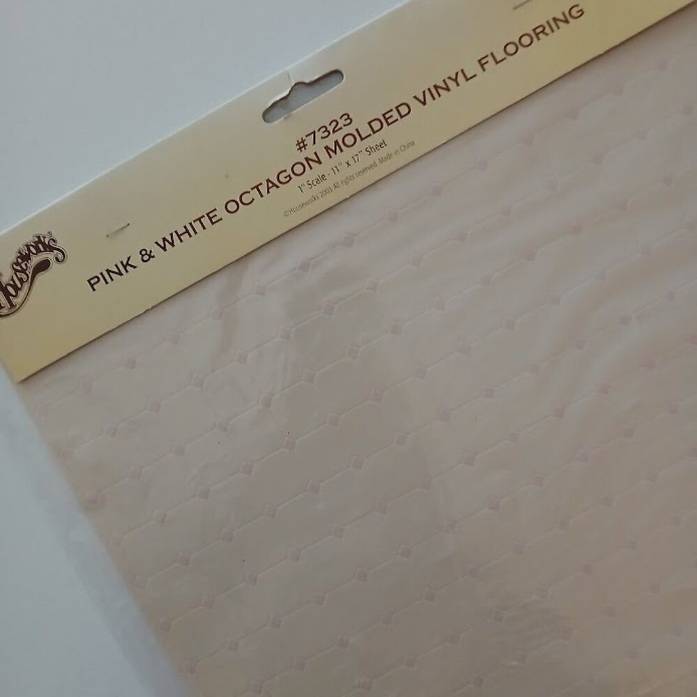 DOLLHOUSE FLOOR TILES - looks like real tiles for doll's house